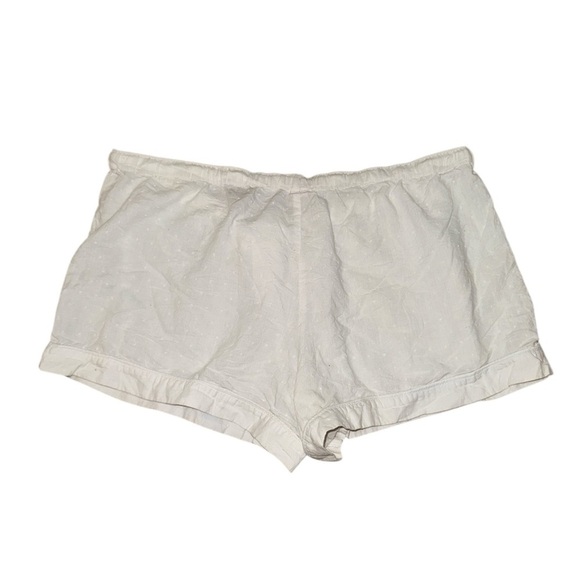 Victoria’s Secret white polka dot pajama shorts women’s size large - Picture 2 of 7